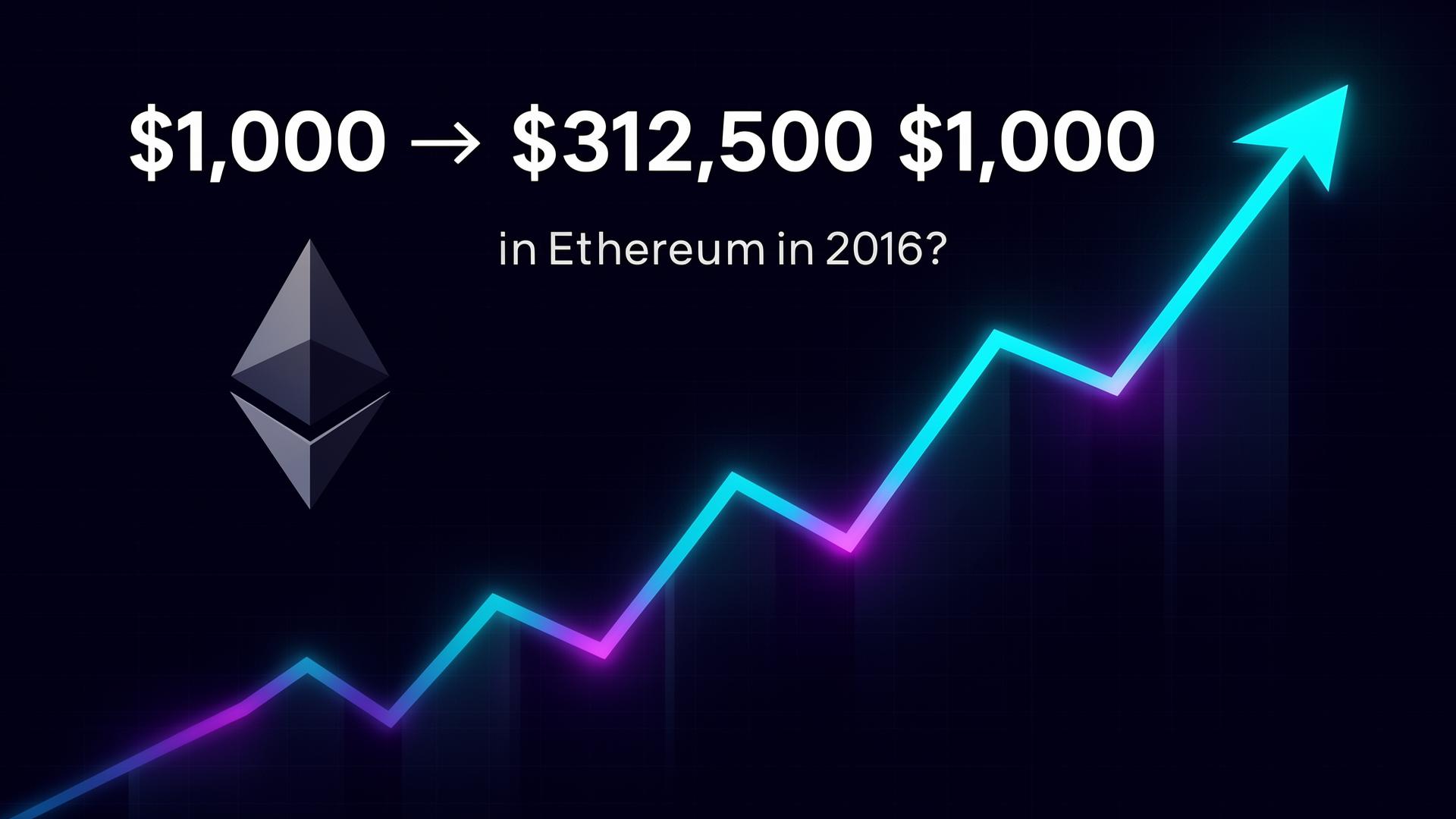 What If You Invested $1,000 in Ethereum in 2016?